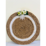 Jute Place Mat White